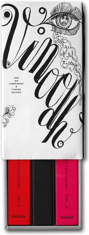 Couverture du livre « Pretty much everything ; coffret 3 volumes » de Inez Van Lemsweerde et Vinoodh Matadin aux éditions Taschen