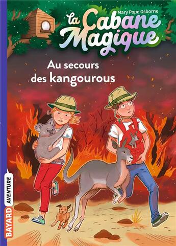 Couverture du livre « La cabane magique Tome 19 : au secours des kangourous » de Mary Pope Osborne aux éditions Bayard Jeunesse