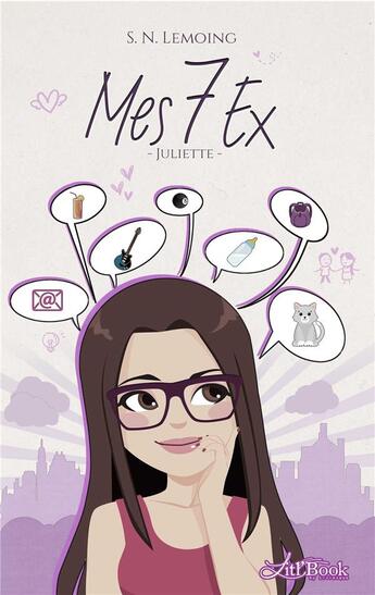 Couverture du livre « Mes 7 ex t.1 » de S.N Lemoing aux éditions Litl'book