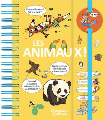 Couverture du livre « Les animaux ! » de Sophie De Mullenheim aux éditions Larousse