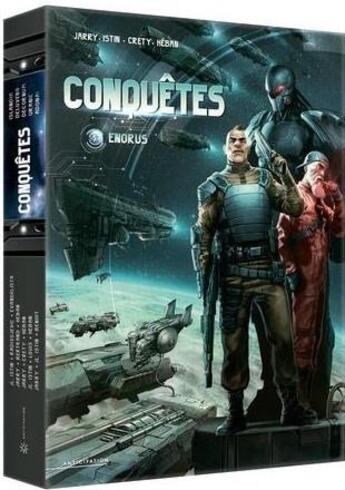 Couverture du livre « Conquêtes : coffret vol.1 : Tomes 1 à 5 : Enorus » de Jean-Luc Istin et Nicolas Jarry et Collectif aux éditions Soleil