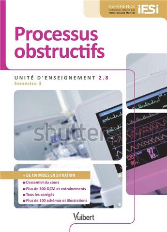 Couverture du livre « UE 2.8 ; processus obstructifs » de Fabienne Valette aux éditions Vuibert