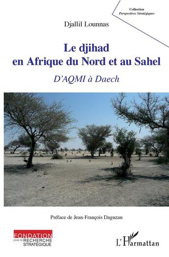 Couverture du livre « Le djihad en Afrique du Nord et au Sahel ; d'Aqmi à Daech » de Lounnas Djallil aux éditions L'harmattan