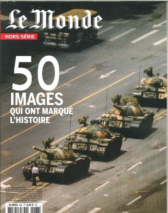 Couverture du livre « Le monde n 63 - l'image - 50 photos qui ont change le monde - septembre/octobre 2018 » de  aux éditions Le Monde Hors-serie