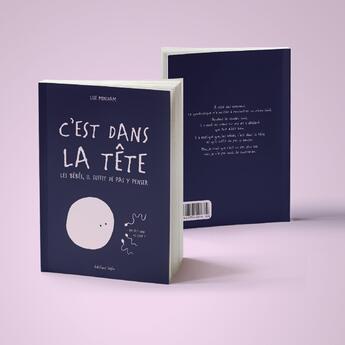 Couverture du livre « C'est dans la tête : Les bébés, il suffit de pas y penser » de Lise Minidam aux éditions Lapin