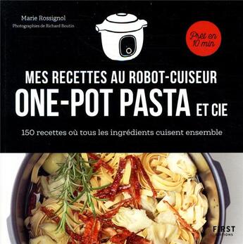 Couverture du livre « Recettes au robot cuiseur 