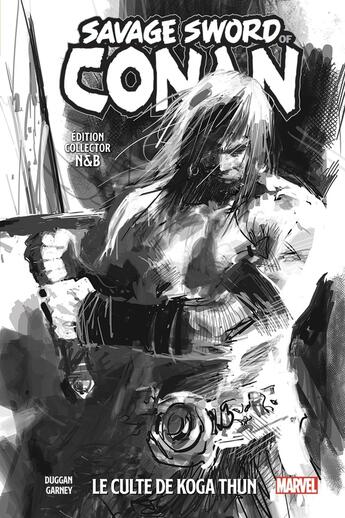 Couverture du livre « Savage sword of Conan Tome 1 : le culte de Koga Thun » de Gerry Duggan et Ron Garney aux éditions Panini