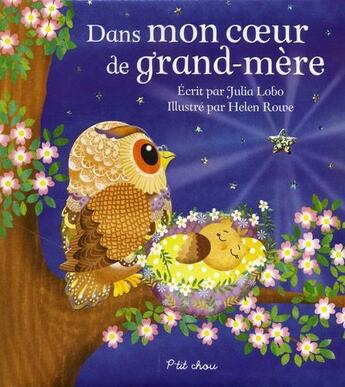 Couverture du livre « Dans mon coeur de grand-mère » de Julia Lobo et Helen Rowe aux éditions Presses Aventure