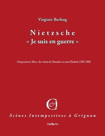 Couverture du livre « Correspondances intempestives ; Nietzsche 