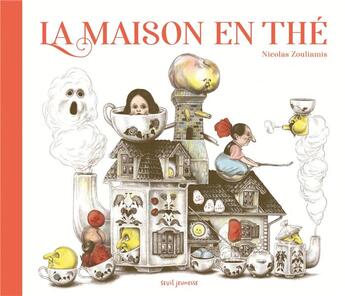 Couverture du livre « La maison en thé » de Nicolas Zouliamis aux éditions Seuil Jeunesse