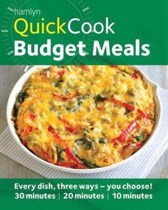 Couverture du livre « Hamlyn QuickCook: Budget Meals » de Jo Mcauley aux éditions Octopus Digital