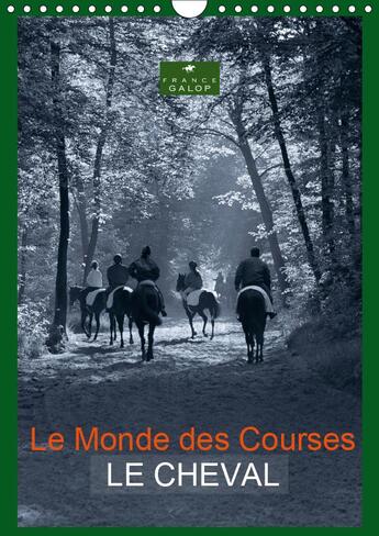 Couverture du livre « Le monde des courses le cheval calendrier mural 2019 din a4 vertical » de Capella Mp aux éditions Calvendo