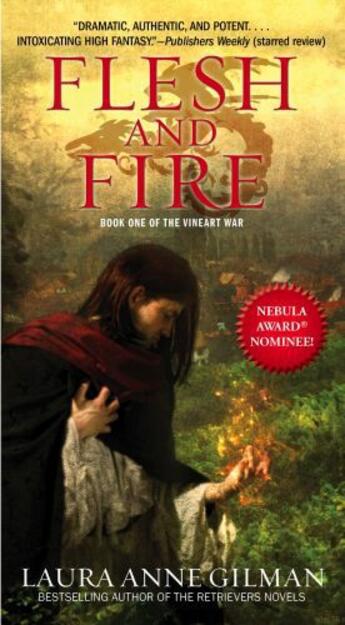 Couverture du livre « Flesh and Fire » de Laura Anne Gilman aux éditions Pocket Books