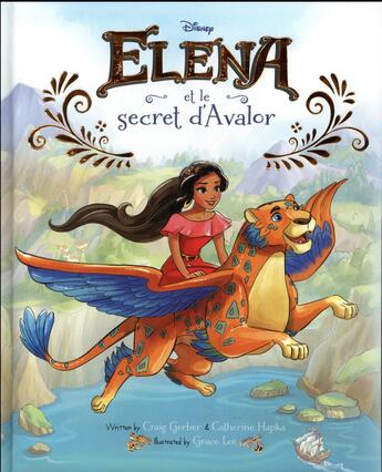 Couverture du livre « L'histoire de Elena, Disney junior, beau livre » de  aux éditions Disney Hachette