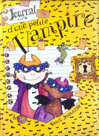 Couverture du livre « Journal d'une petite vampire » de Sonia Holleyman aux éditions Seuil Jeunesse