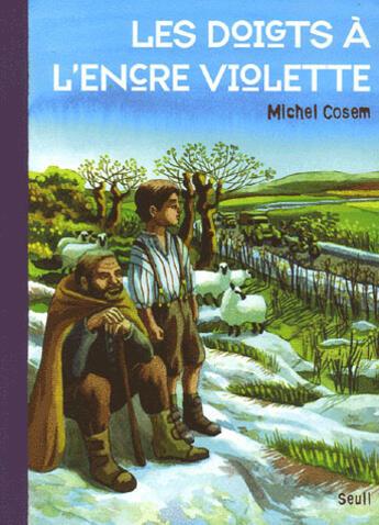 Couverture du livre « Les Doigts A L'Encre Violette » de Michel Cosem aux éditions Seuil