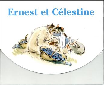 Couverture du livre « Ernest et Célestine : coffret » de Vincent aux éditions Casterman