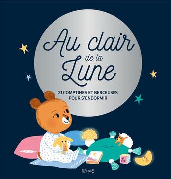 Couverture du livre « Au clair de la lune. comptines et berceuses pour s'endormir (+ cd) » de  aux éditions Fleurus