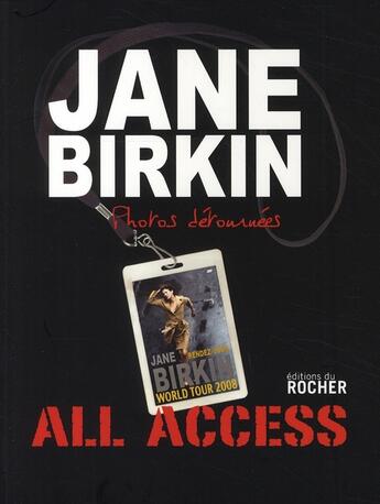 Couverture du livre « Photos détournées » de Jane Birkin aux éditions Rocher