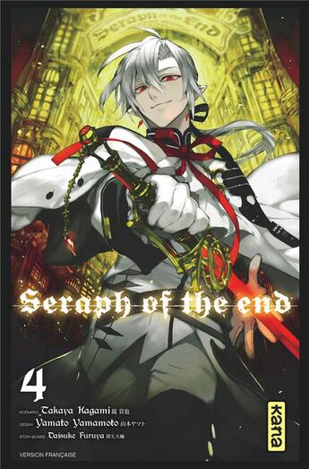 Couverture du livre « Seraph of the end Tome 4 » de Takaya Kagami et Yamato Yamamoto et Daisuke Furuya aux éditions Kana