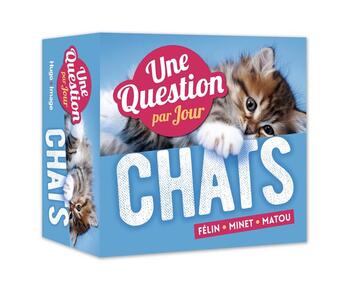 Couverture du livre « Une question de chats par jour (édition 2019) » de  aux éditions Hugo Image