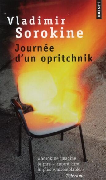 Couverture du livre « Journée d'un opritchnik » de Vladimir Sorokine aux éditions Points