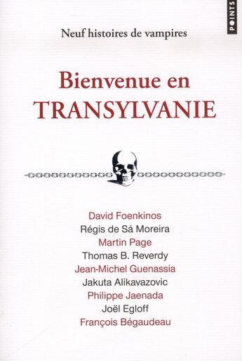 Couverture du livre « Bienvenue en Transylvanie » de  aux éditions Points