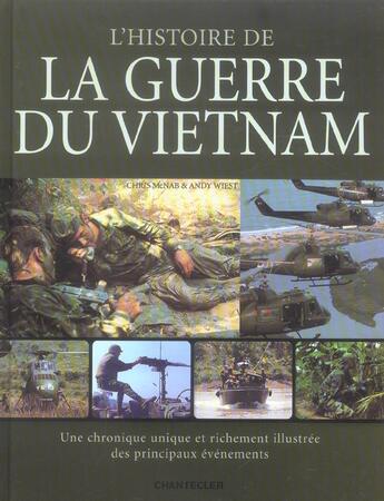 Couverture du livre « L'histoire de la guerre du Vietnam » de Chris Mcnab aux éditions Chantecler