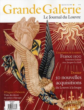 Couverture du livre « GRANDE GALERIE N.13 ; l'exposition de la rentrée France 1500 ; septembre 2010 » de Grande Galerie aux éditions Beaux Arts Editions