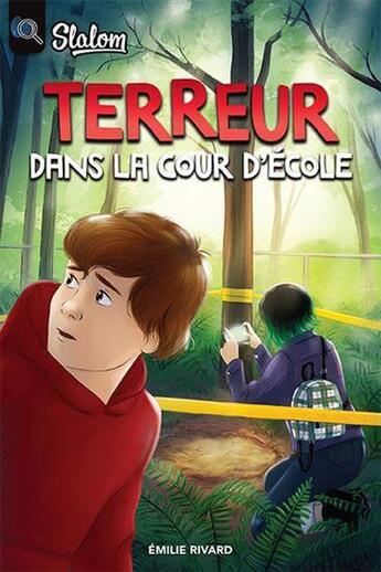 Couverture du livre « Terreur dans la cour d'école » de Emilie Rivard aux éditions Boomerang Jeunesse