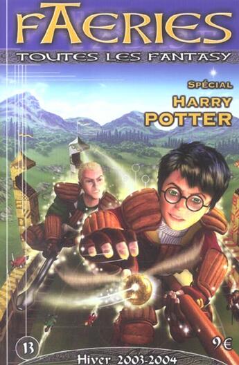 Couverture du livre « Faeries 13 Special Harry Potter » de  aux éditions Nestiveqnen