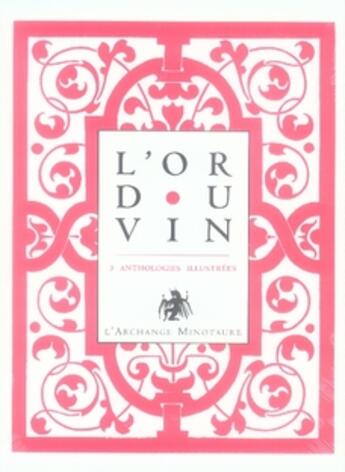 Couverture du livre « L'or du vin ; coffret » de Manuelle De Birman aux éditions L'archange Minotaure