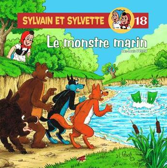 Couverture du livre « Sylvain et Sylvette T.18 ; le monstre marin » de Jean-Louis Pesch aux éditions P'tit Louis