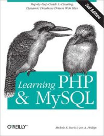 Couverture du livre « Learning PHP & MySQL » de Michele E Davis aux éditions O Reilly