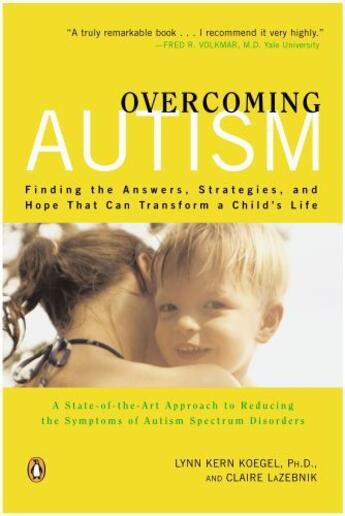 Couverture du livre « Overcoming Autism » de Lazebnik Claire aux éditions Penguin Group Us