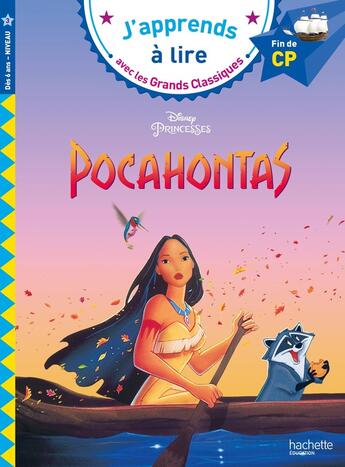 Couverture du livre « Disney - pocahontas, cp niveau 3 » de Albertin/Geffroy aux éditions Hachette Education