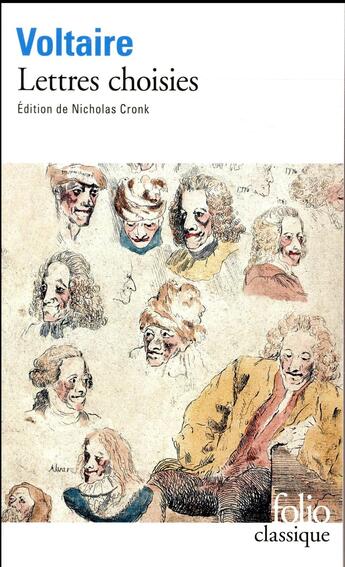 Couverture du livre « Lettres choisies » de Voltaire aux éditions Folio