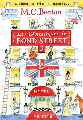 Couverture du livre « Les chroniques de Bond Street (Poor relation) Tome 3 : colonel Sandhurst à la rescousse ; la dernière saison » de M. C. Beaton aux éditions Albin Michel