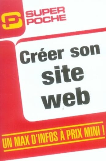 Couverture du livre « Créer son site web » de Sylvie Delmas aux éditions Micro Application