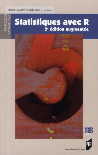 Couverture du livre « Statistique avec R (2e édition) » de Cornillon Pierr aux éditions Pu De Rennes