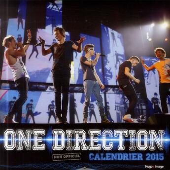 Couverture du livre « One direction ; calendrier mural 2015 » de  aux éditions Hugo Image