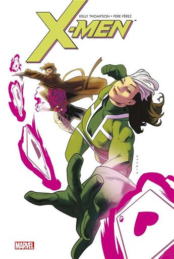 Couverture du livre « X-Men : Malicia & Gambit » de Kelly Thompson et Pepe Perez aux éditions Panini