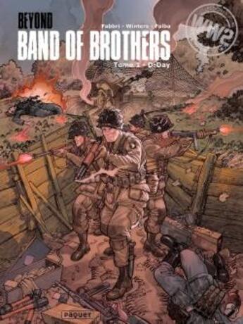 Couverture du livre « BEYOND BAND OF BROTHERS - T1 » de Bruno Falba et Davide Fabbri aux éditions Paquet