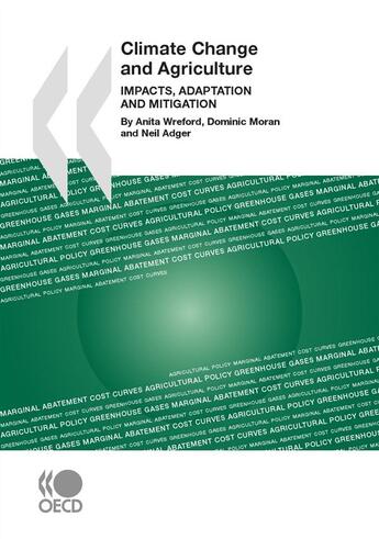 Couverture du livre « Climate change and agriculture - impacts, adaptation and mitigation » de  aux éditions Oecd