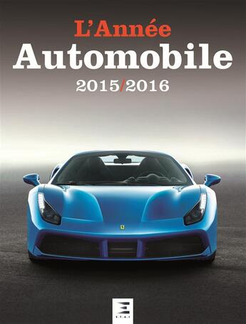 Couverture du livre « L'année automobile t.63 (édition 2015/2016) » de  aux éditions Etai