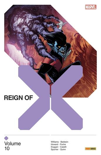 Couverture du livre « Reign of X Tome 10 » de Robert Quinn et Simon Spurrier et Tini Howard et Leah Williams et . Collectif et Alberto Foche aux éditions Panini