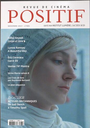 Couverture du livre « Positif n 681 acteurs britaniques novembre 2017 » de  aux éditions Revue Positif