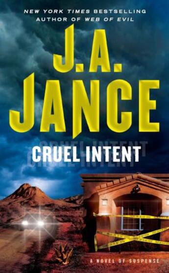 Couverture du livre « Cruel Intent » de Jance J A aux éditions Touchstone