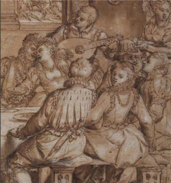 Couverture du livre « Dutch & flemish drawing » de Mark Evans aux éditions Victoria And Albert Museum