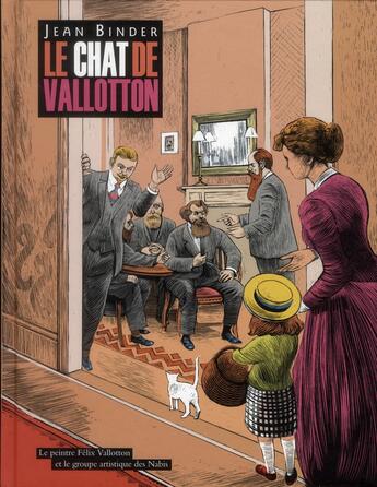 Couverture du livre « Le chat de Vallotton » de Jean Binder aux éditions Ecole Des Loisirs